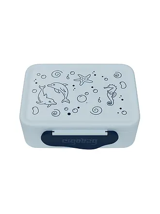 ERGOBAG | Kunststoff Brotdose Fußball | weiss